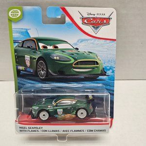 New in package Disney Pixar Cars Diecast World Grand Prix Nigel Gearsley #9 GJY7